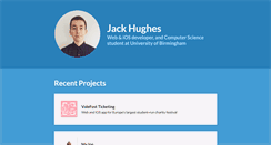 Desktop Screenshot of jackhughesweb.com